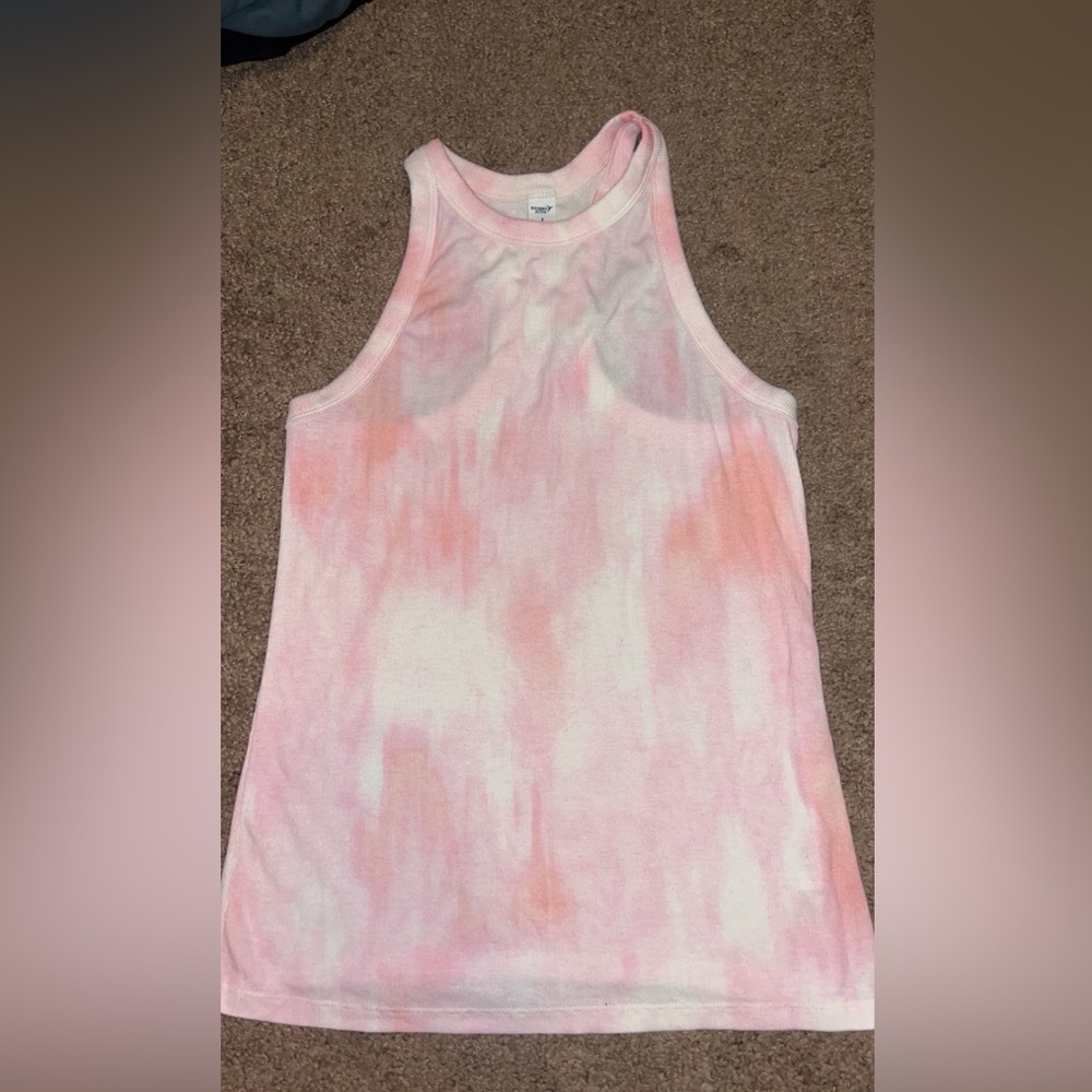 Old Navy Pink and Orange Tank Top